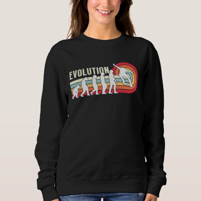 Moletom Evolution Skateboarding Skate Retro Streetwear  3 (Frente)