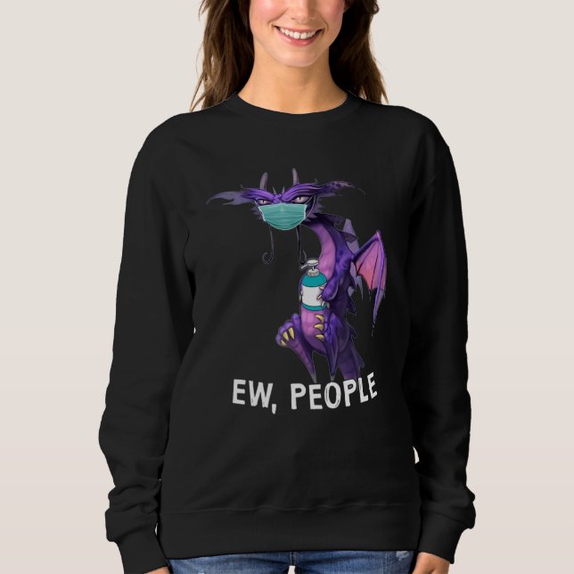 Moletom Ew Dragon Pessoas Mask (Frente)