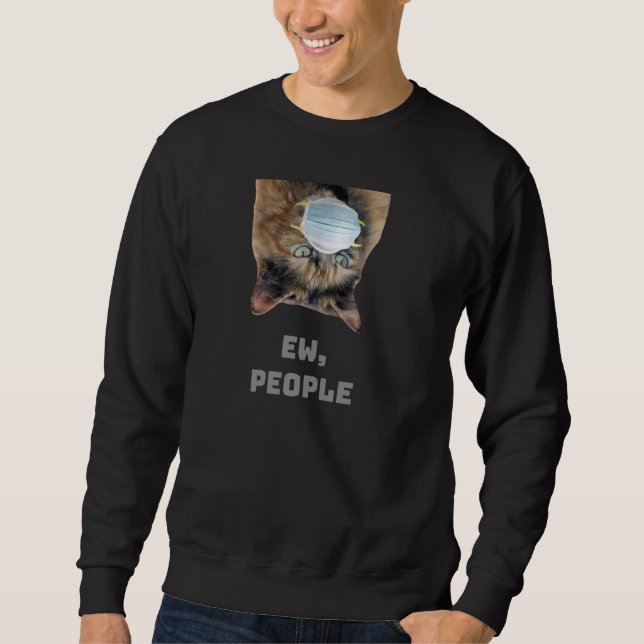 Moletom Ew Pessoas Sarcastic Cat Veste Testemunha Engraçad (Frente)