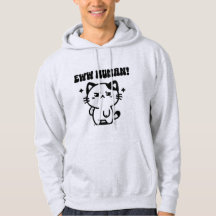 Eww Humano | Gato Engraçado | Casual Hoodies