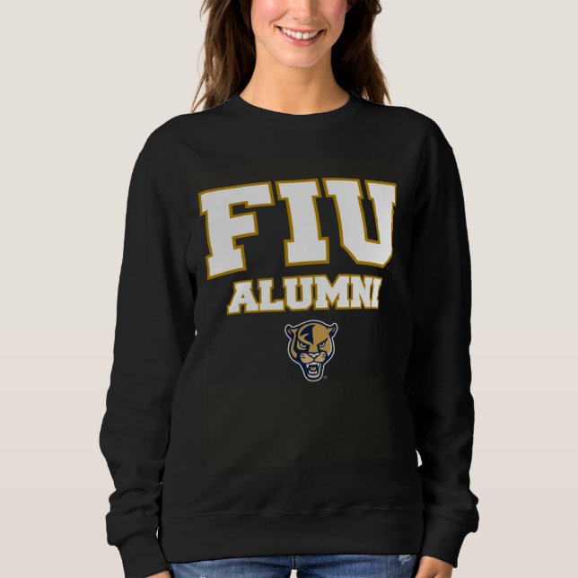 Moletom Ex-alunos da Florida International FIU Panthers (Frente)