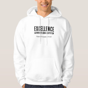 Moletom EXCELÊNCIA REÚNE SEU PRÓPRIO ECOSSISTEMA Inspirado