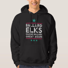 Moletom Excelente Elks Fazer Ballard novamente