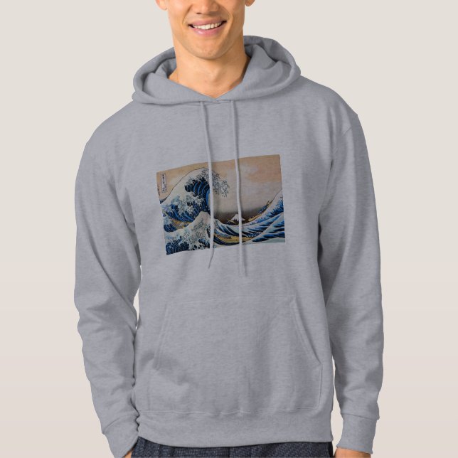 Moletom Excelente Wave, Hokusai, Ukiyo-e (Frente)
