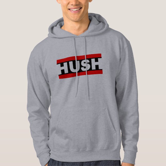 Moletom Excursão Hoody da pistola do Hush (Frente)