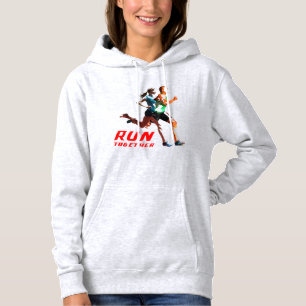 Moletom Executar juntos Hoodie, de uso feminino