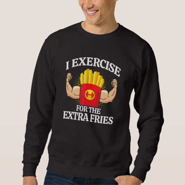 Moletom Exercício Fries Extra - Memória Malhação - Exercíc (Frente)