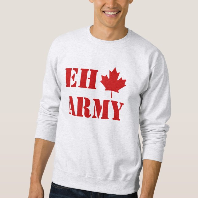 Moletom Exército Canadá Eh (Frente)