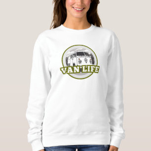 Moletom Exército Van Life verde
