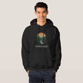 Moletom Explorador de Selvagem Personalizado Retro Montanh