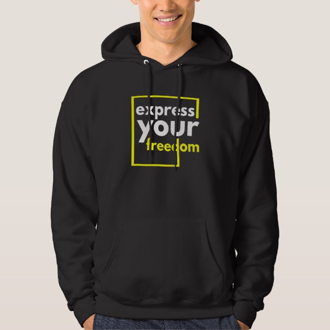 Moletom Expresse sua liberdade (Frente)