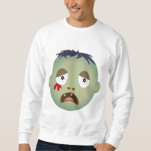 Moletom Expressões de rosto Zombie