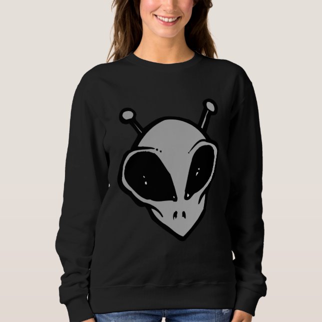 Moletom Extraterrestrial Life Roswell Grey Men Women Teen  (Frente)