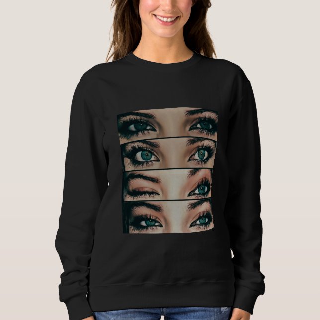 Moletom Eyes don't lie Woman hoodie  (Frente)