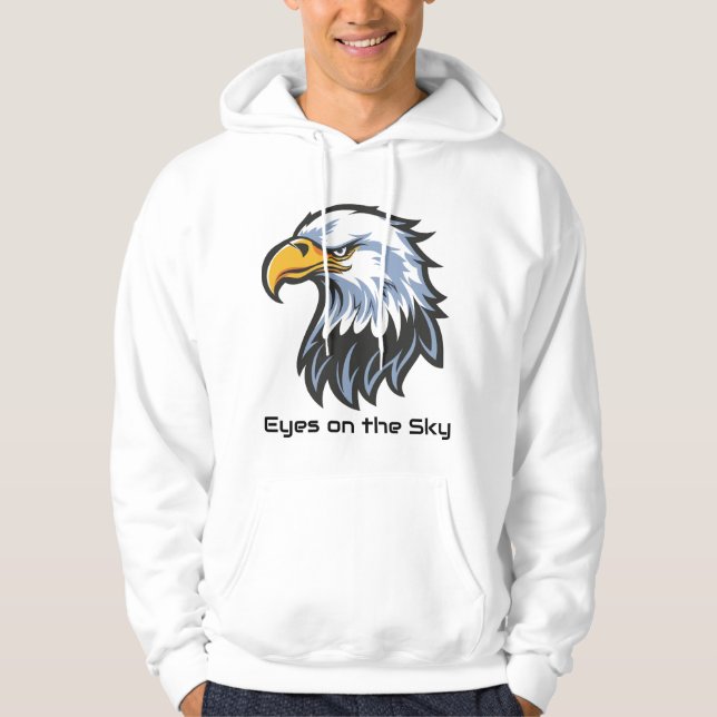 Moletom Eyes on the Sky” Eagle Hoodie (Frente)
