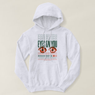 Moletom Eyes On You Moda Streetwear Gráfica