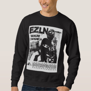 Moletom EZLN Hecho en Chiapas México Ft. Palenque y jaguar