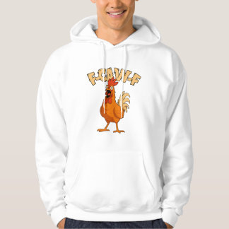 Moletom F-CAW-F! Funny Shocked Rooster Chicken