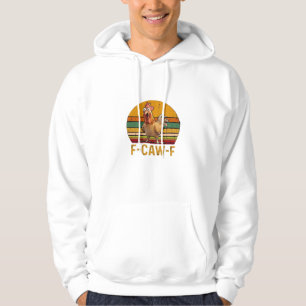 Moletom F-Caw-F Humor de Frango Essencial Minimal Limpo