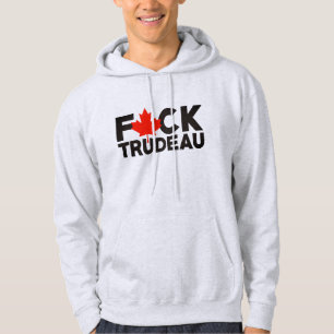 Moletom F Trudeau camionistas canadenses engraçados anti 