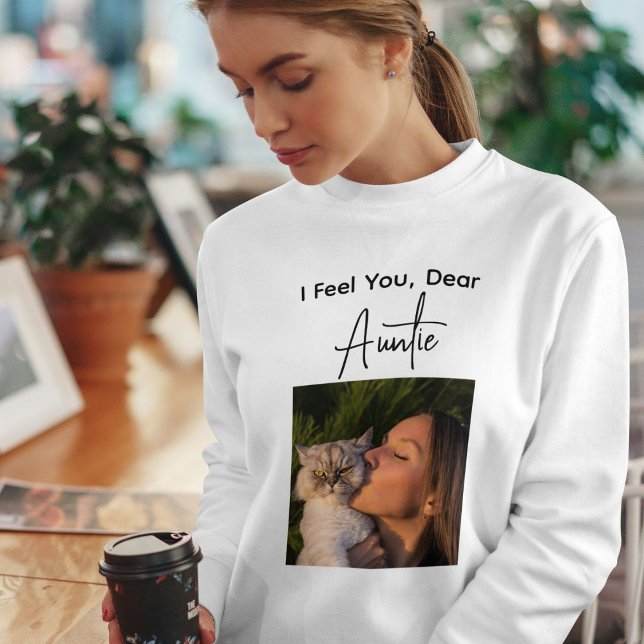 Moletom Fã de Animais de Estimação Script Preto Personaliz (Criador carregado)