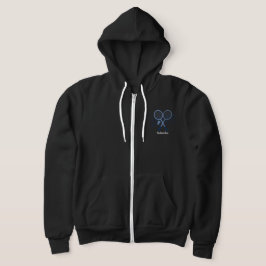 Moletom Fã de Badminton Design Minimalista