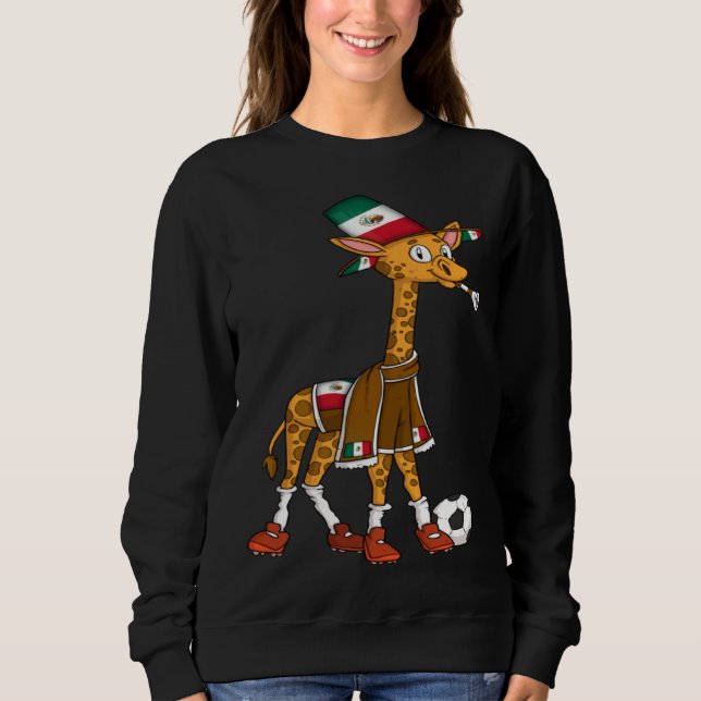 Moletom Fã de Girafa México (Frente)