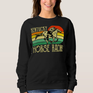 Moletom Fã do Kentucky Horse Racing Retro Derby Racing Fes
