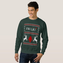 Moletom FA(LA)8 Doador de Natal Feio Engraçado Matemático