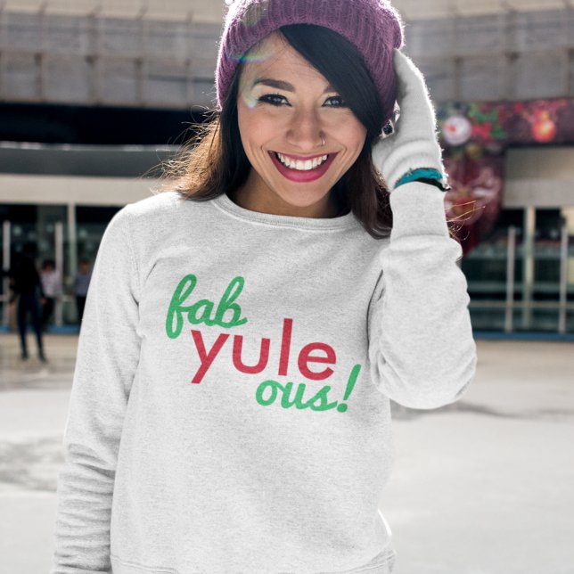 Moletom Fab Yule Ous | Fabuloso Fábrica de Na moda de Nata (Criador carregado)