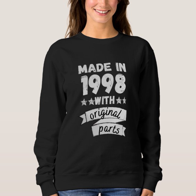Moletom fabricado em 1998 com peças originais, (Frente)