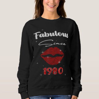 Moletom Fabuloso De 42 Anos Desde 1980 42º Aniversário Par