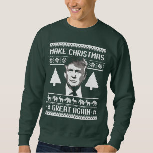 Moletom Faça o Anti-Trunfo do excelente do Natal outra ve