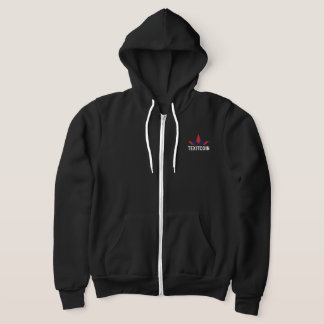 Moletom Faça o Excelente Crypto de novo o Zip da mulher