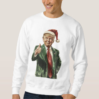 Moletom Faça o Excelente de Natal de novo Trump Christmas