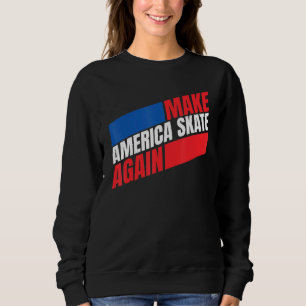 Moletom Faça o Skate Americano de novo Skateboard Men K