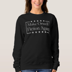 Moletom Faça Orwell Fiction Novamente Libertarian Orwellia