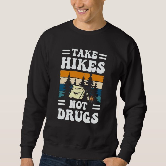 Moletom Faça Trilha Não Drogas (Frente)
