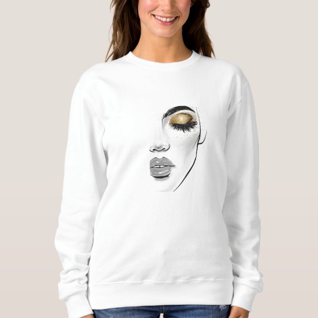 Moletom Faces Dames basic sweater (Frente)