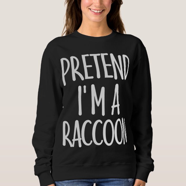 Moletom Fácil Fingir que sou o Presente de Figurino da Rac (Frente)