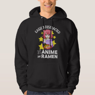 Moletom Facilmente Distraído Por Anime e Tigela De Ramen J