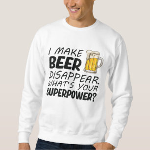 Moletom Faço a cerveja desaparecer