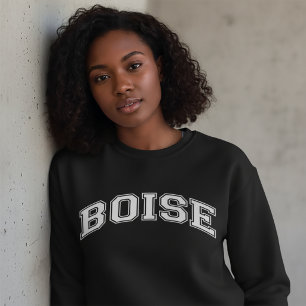 Moletom Faculdade de Sweater Style da Universidade BOISE
