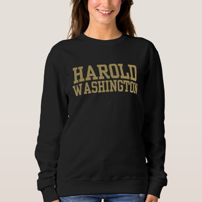 Moletom Faculdade Harold Washington (Frente)