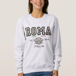 Moletom Faculdade Vintage Roma Italia