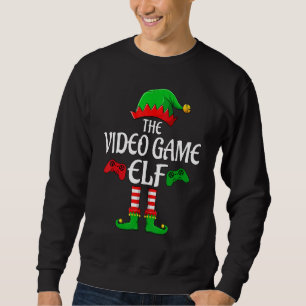Moletom Fada de Video Game de Natal Família Combinando Pij