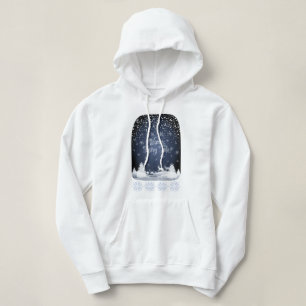 Moletom Fada Fada Faliada de inverno Floresta de neve fant
