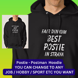 Moletom Fair Dinkum BEST POSTIE (Postman) em Straya