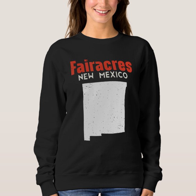 Moletom Fairacres USA State America Travel New Mexican New (Frente)