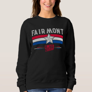 Moletom Fairmont Retro Vintage Gift Mulheres Homens Crianç